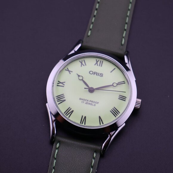 Oris Vintage Swiss 17 Jewels Hand-Wound Mechanical Men's Watch - FREE SHIPPING - Picture 5 of 12